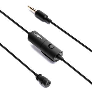 MAONO noir microfono lavalier avec téléphone intelligent pc et ordinateur portable clip collier de mike - Product Image 1