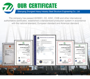 定制彩色钢制仓库 耐用 长寿命 ISO9001认证 - Product Image 5