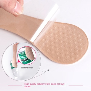 Solette Sportive Comfort da <span class=keywords><strong>Donna</strong></span> Autoadesive in Gel di Silicone per <span class=keywords><strong>Scarpe</strong></span> con Tacco Alto, Antiscivolo, Mezza Soletta a Sette Punti per Sandali, Assorbenti del Sudore - Product Image 4