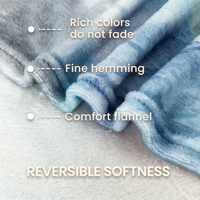 Couverture en flanelle personnalisée de haute qualité, imprimée, douce et luxueuse, couverture polaire chaude pour l'hiver, couverture en peluche personnalisée