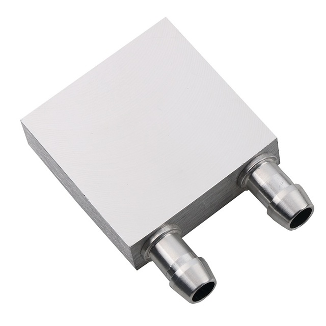 In stock 40*40mm Aluminum Water Cooling Block for Liquid Water Cooler Heat Sink System for PC Laptop CPU Cooling system