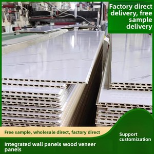 Panel de Pared Integrado de Fibra de Bambú, Moderno, Impermeable, Autoadhesivo, para Decoración de Paredes Interiores - Product Image 2