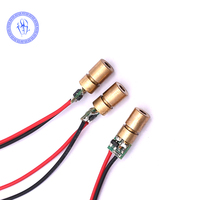 Module laser rouge focalisable de taille mini 6 mm, 1 mW, 5 mW, 3-5 V, 650 nm