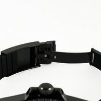 Fournisseur chinois en gros de bracelets en caoutchouc avec fermoir, montres mécaniques automatiques pour hommes, résistance à l'eau 3ATM