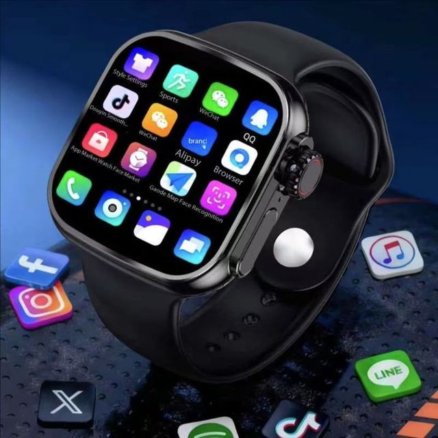 LISKADON Liskadon M89 Wide-Screen AMOLED Cellular Smart Watch with 960mAh Battery Card-Insertion Version for IOS