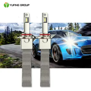 K3 Auto phares à led H11 6000LM puces de marque style de voiture de qualité supérieure avec dissipateur de chaleur tressé en cuivre ampoule de phare à led