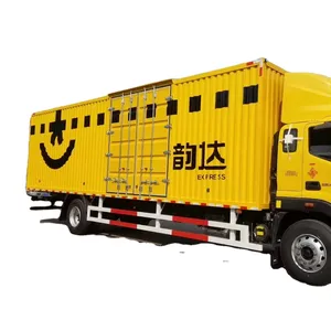 Professional production of truck bodies and corrugated cargo box truck body