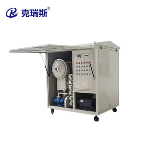 Máquina de Filtrado de Aceite al Vacío Kres de 25 L/Min, Purificador de Aceite Hidráulico Móvil para Uso Industrial - Product Image 3