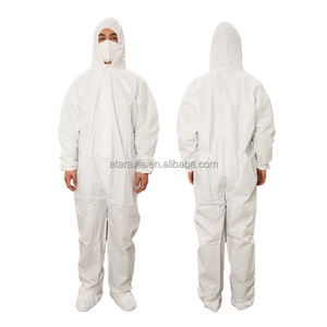 Combinaison jetable non tissée EPI vêtements de sécurité combinaison de protection du travail salopette pour le travail - Product Image 4