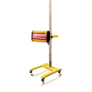 โคมไฟอบขนาดมือถือ1100วัตต์พร้อมฐานและขาตั้งอุปกรณ์ดูแลรถยนต์ - Product Image 1