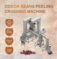 Zhengzhou fabrikant 500 kg capaciteit cacaomassa poedermaker verwerkingsmachines voor het verwerken van cacaoboter en -poeder
