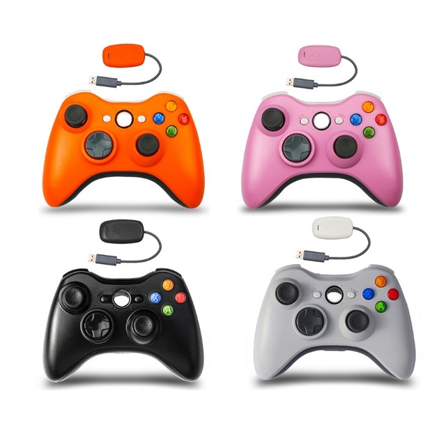 2.4G 360 Controller for XBOX 360 Wireless Gaming Joystick Mando Manette Controlador with Vibration Motor for XBOX 360 Gamepad