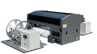 Impresora Digital UV de Alta Eficiencia para Etiquetas en Rollo de 300 mm, Ideal para Producción de Tiradas Pequeñas y Medianas, con Dos Cabezales de Impresión EPSON I3200