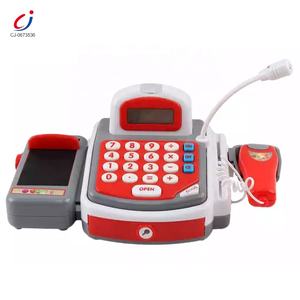 Chengji <span class=keywords><strong>เครื่อง</strong></span>คิดเงินของเล่นจำลองการช้อปปิ้งซูเปอร์มาร์เก็ตเพื่อการศึกษาอาหารเครื่องคิดเงินของเล่น - Product Image 4