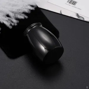 Stokta Mevcut Sınır Ötesi İhracat Silindirik Evcil Hayvan Urn Anıt Kavanozu Pati İzleri Tasarımlı Kedi Köpek Cenaze Malzemeleri Mühürlü Küllük - Product Image 5