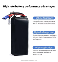 Lipo Drone Batterie 12S 44.4V 8000mAh 10000mAh 16000mAh 22000mAh 25C 100C FPV UAV Drone XT60 XT90 Connecteur