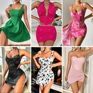 Vestidos Casuales para Mujer <span class=keywords><strong>Shain</strong></span>, Venta Caliente, Inventario Mixto, Vestidos Populares, Envío Aleatorio - Product Image 4