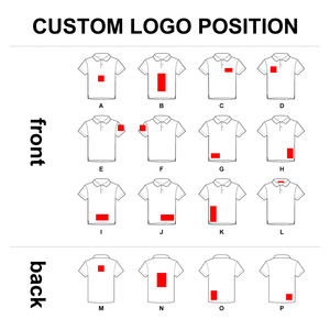 <span class=keywords><strong>Polo</strong></span> Casual da Uomo in 100% Cotone con Logo Personalizzato, Manica Corta, Tendenza Moda, Comfort, Tessuto di Alta Qualità - Product Image 2
