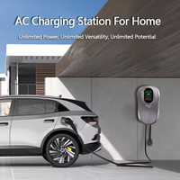 7-22kW Type1 Type2 GB/T Teslla AC Wall Box EV Charger Home Evse Car Charging Station Smart Wall Mounted EV Charger Factory