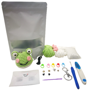 Kit de <span class=keywords><strong>ganchillo</strong></span> <span class=keywords><strong>para</strong></span> <span class=keywords><strong>principiantes</strong></span> Kit de <span class=keywords><strong>ganchillo</strong></span> de rana <span class=keywords><strong>para</strong></span> <span class=keywords><strong>principiantes</strong></span> Aprender <span class=keywords><strong>a</strong></span> <span class=keywords><strong>ganchillo</strong></span> con instrucciones <span class=keywords><strong>paso</strong></span> <span class=keywords><strong>a</strong></span> <span class=keywords><strong>paso</strong></span> y video - Product Image 1