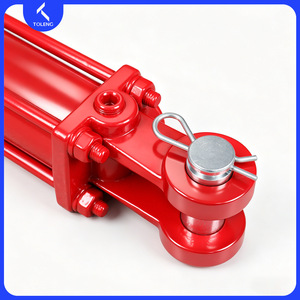 Cilindro Hidráulico Personalizado No Estándar de Tianlong Machinery, Tipo Tr, Pintura Roja, para Uso en Maquinaria Agrícola - Product Image 3