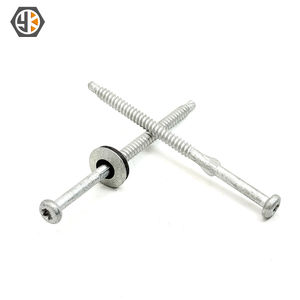 Paquete personalizado Tornillos autorroscantes para techos <span class=keywords><strong>de</strong></span> acero pintado <span class=keywords><strong>rojo</strong></span> Tornillos Wing Teks con arandela <span class=keywords><strong>de</strong></span> EPDM <span class=keywords><strong>Sello</strong></span> resistente a la intemperie - Product Image 4