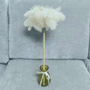 Dropshipping Shopify Extendable Ostrich <b>Feather</b> <b>Duster</b> Fluffy Long Handle Reusable <b>Feather</b> <b>Duster</b> for Cleaning Ceiling Fan,etc. - Product Image 3