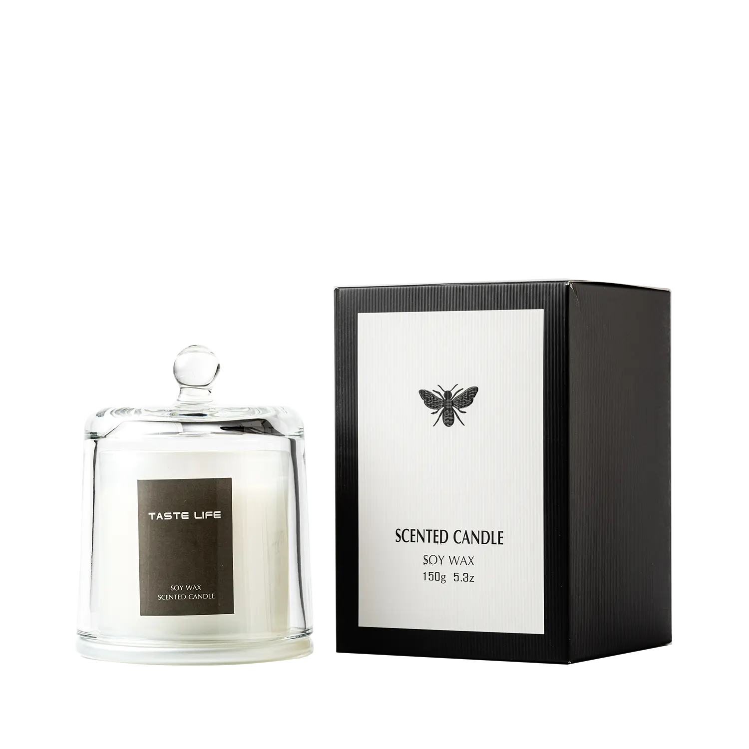 Nhãn Hiệu Riêng 100% Sáp Đậu Nành 150G Tiếng Anh Lê & Freesia Cologne Hương Thơm Nến Thơm