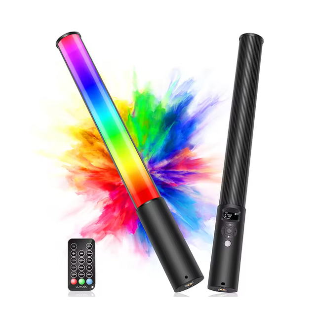 LUXCEO P400S Handheld RGB Lamp Stick Wand LED Video Lighting Colorful CRI 95+ Shooting Photography Studio Light