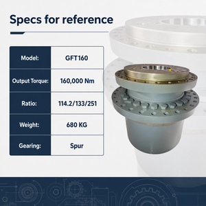 กระปุกเกียร์ไฮดรอลิกสำหรับแท่นขุดเจาะแบบหมุนอุปกรณ์ขุดเจาะ GFT110 GFT60 GFT160 GFT220ไฮดรอลิก - Product Image 3