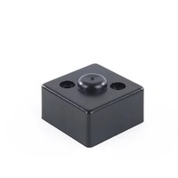 Pieds de meubles en plastique noir, pieds de canapé, pieds de meuble, pieds de table, hauteur réglable, support de meubles robuste