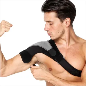 Điều Chỉnh Phòng Tập Thể Dục Thể Thao Đàn Hồi Hỗ Trợ Dây Đeo Rotator Cuff Brace Vai Đơn