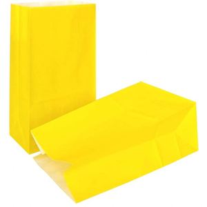 Sacs en papier écologiques durables de petite taille pour fêtes, sacs cadeaux, sacs pour collations, sandwichs, sacs de courses légers - Product Image 1