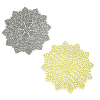 Matrices de découpe en métal motif floral en acier au carbone pour scrapbooking, fabrication de cartes, bricolage et gabarit de gaufrage