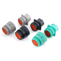 Connecteur de prise en nylon Jiefond HD10 pour automobile 12V IP67, cuivre étamé, mâle-femelle, fil-à-panneau