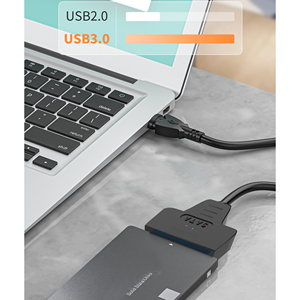 Sata a USB 3,0 Cable adaptador USB a SATA 3 Cable Soporte 22 Pin 2,5 Lnche Exter - Product Image 4