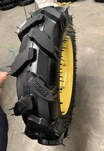 5,00-12 Ruedas de goma <span class=keywords><strong>para</strong></span> tractor pequeño, neumático de montaje con tubo equipado con llanta de acero, uso de disco de rueda <span class=keywords><strong>para</strong></span> tractores que caminan - Product Image 2