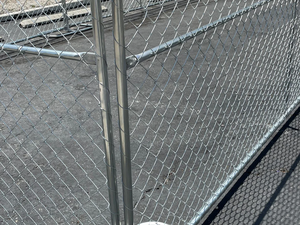 Chaîne de clôture en acier galvanisé de 9 jauges, rouleau de 6 pieds x 50 pieds, revêtement en PVC, facile à assembler, directement de l'usine - Product Image 3