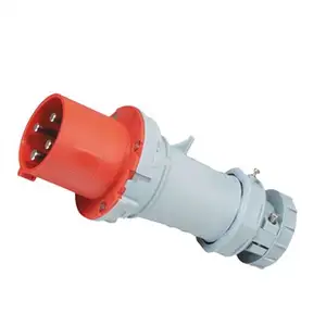 Saipwell SP-1231 European Standard Industrial Plug IP44 3P+E Waterproof And Dustproof Industrial Plug 400V 63A CE Plug
