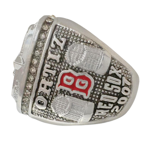 Anillo de los Boston Red Sox <span class=keywords><strong>2007</strong></span>, Anillo de Campeonato de los Red Sox, Anillo para Fanáticos del Béisbol, Joyería Masculina de Alta Calidad, Regalos - Product Image 2