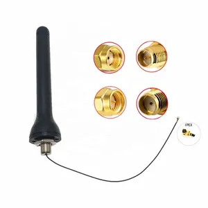 Venta caliente Antena de comunicación exterior GSM ABS externa con conector U.FL de cable coaxial RF1.13