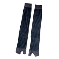 Chaussettes de cheville pour femme à deux doigts, printemps-été, antidérapantes, en nylon, unies ou imprimées, à aiguille simple, personnalisées, mi-mollet
