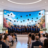 Écran LED de location intérieur P2.604 500x500mm IP65 en gros avec animation pour événements, théâtres, concerts, performances, panneau mural vidéo