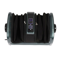 Masseur de pieds électrique Shiatsu à pétrissage profond et à compression d'air avec télécommande pour soulager les douleurs aux pieds et aux jambes, neuropathie