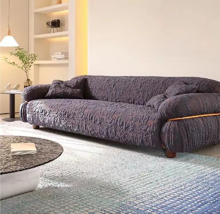 फैशन एल आकार के स्लीपर सोफा विशेष मॉडल सोफे लिविंग रूम सोफा सौंदर्य सैलून सोफा
