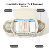 Organisateur universel pour poussette avec porte-gobelet, sac de rangement suspendu pour poussette, sac de rangement pour couches, accessoires pour poussette de bébé