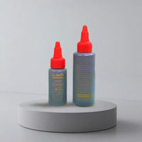 Colle pour extensions de cheveux et perruques en cheveux naturels, fixation professionnelle salon, noir et blanc, 1OZ 2OZ 4OZ