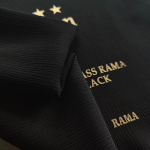 Sedra Dệt Dubai Nhật Bản Vải Trang Phục Chính Thức Màu Đen Viscose Zoom Nida <span class=keywords><strong>Yoryo</strong></span> Vải Rama Fursan Abaya Dệt Vải - Product Image 3