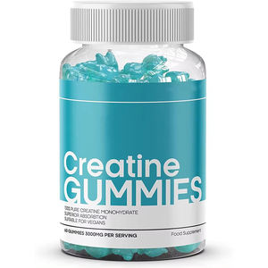 Private Label Preworkout guummy masticare Design libero con creatina monoidrato integratore per adulti uomini e donne - Product Image 1