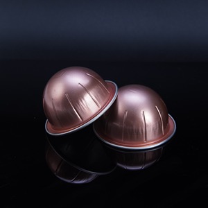 在庫スーパー9月58 * 30mm 38mlオレンジゴールドレッドホワイトピンクライトブルーブラックコーヒーカプセルポッド再利用可能コーヒーカプセル - Product Image 3